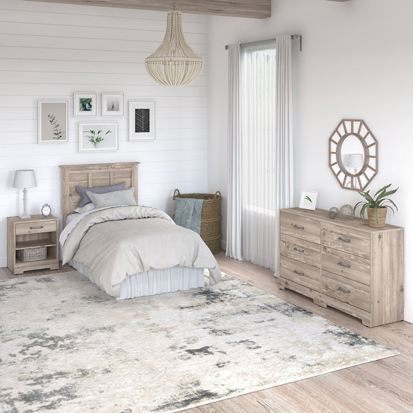 Kathy Ireland Home by Bush Furniture River Brook 3 Piece Bedroom Set